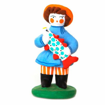 Фигурка "Мужик с рыбой"