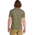 Футболка Simms Logo Frame T-Shirt, Military Heather, M
