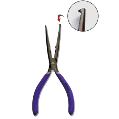 Инструмент для заводных колец Kahara 8.5 in Stainless long nose pliers