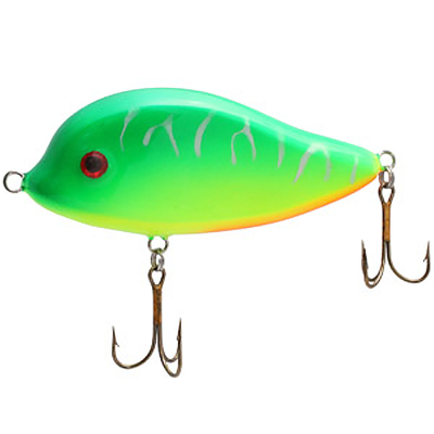 Джеркбейт Zettech Ирина-SS 80g/110mm цвет #Кислотник