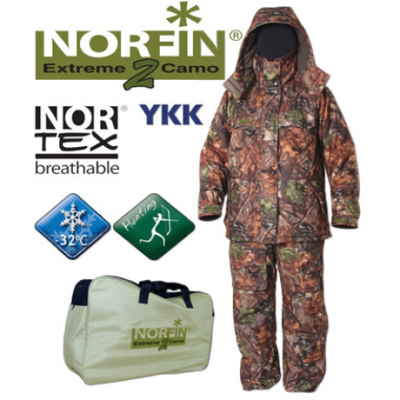 Костюм зимний Norfin Extreme 2 Camo размер XXXXL