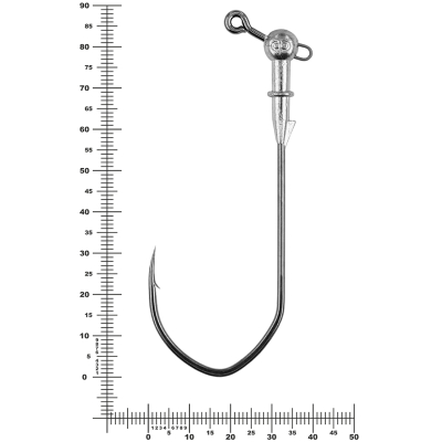 Призёр джиг-головка Stinger Eye Jig 8 гр, кр-к VD-074 №8/0, 3 шт/уп