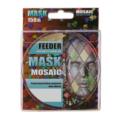 Леска монофильная AKKOI Mask Feeder 150m 0.184