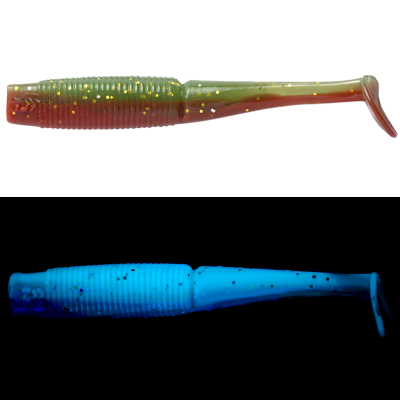 Силиконовая приманка Daiwa Bait Junkie 3.2" Minnow цв. CAMO UV