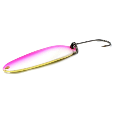 Блесна колеблющаяся Garry Angler Stream Leaf 3.0g. 3 cm.  цвет #23 UV