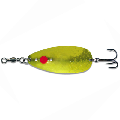 Блесна LAV-MD Rattle Spoon 83mm/25g цв. Gold Red / Art. 4312225