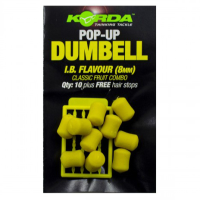 Имитационная приманка Korda Pop-Up Dumbell IB  8мм KPB38 