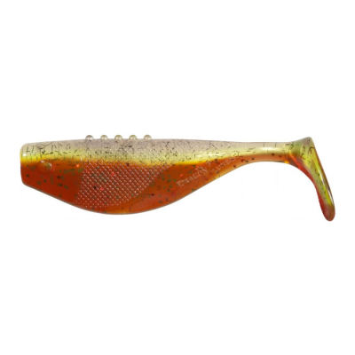 Риппер Dragon Fatty Pro 3"/7,5cm 15 шт. MOTOR OIL/CLEAR red glit. black glitter