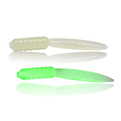 Мягкая приманка MF_pro Willow Tail 2" - 5,08см. Креветка Phosphorus - фосфор (светонакопитель)