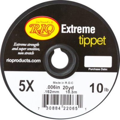 Типпет плетёный RIO Extreme Tippet-20yd Spool 3x0