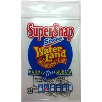 Застежка Waterland Super Snap Silver No.0 (4527938003751)