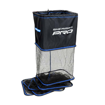 Садок Flagman Sherman Pro 60x50см Rubber mesh  4,0м наружный каркас (SHPK_400)