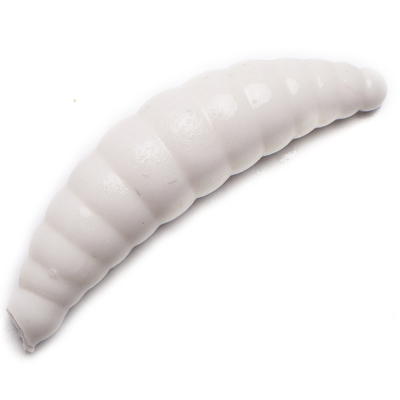 Мягкие приманки Troutland MAGGOT CLASSIC 39 mm Cheese / White (8pcs)