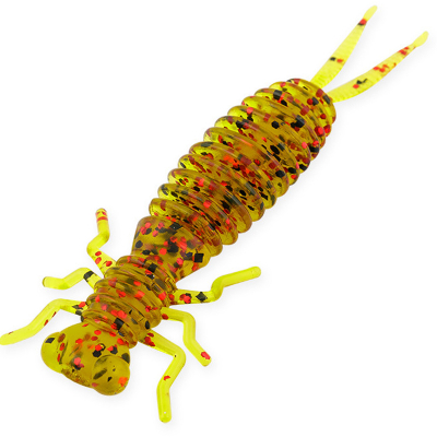 Силиконовая приманка Akara Insect 35 цвет K002 (8 шт.)
