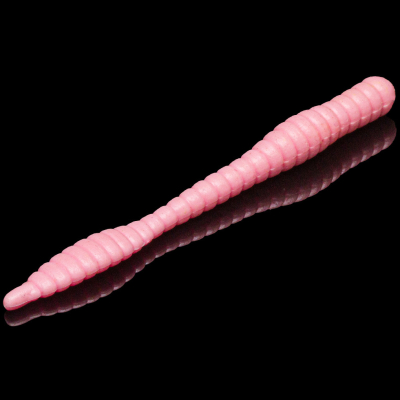 Силиконовая приманка Soorex Pro Soorex Worm 80mm цв. #105 Light Pink Cheese 6pcs