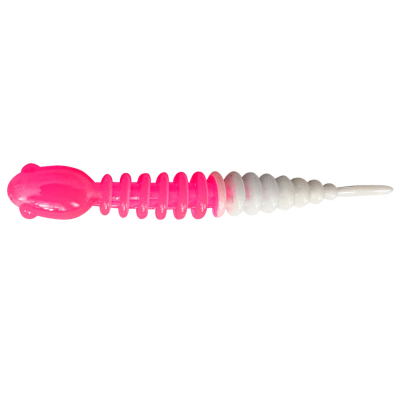 Силиконовая приманка Trout Bait Chub 50 Чеснок цв. 11 (White-Pink)