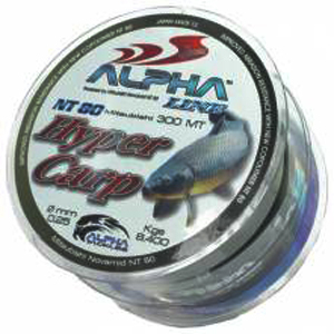 Леска Alpha Line Hyper Carp Brown 2X300mts Connected 0,25mm