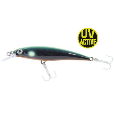 Воблер Balzer Colonel UV Striker Minnow 8см цв. Black Toxic (13462 801)