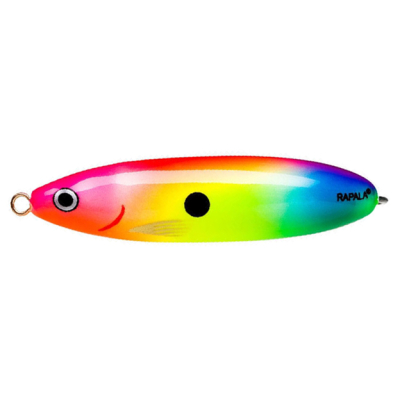 Блесна-незацепляйка Rapala Minnow Spoon RMS07 цвет ELJ