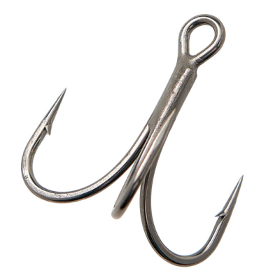 Тройные крючки Narval Fishing Treble Hook, Teflon Coating #4 (6 шт)
