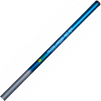 Рукоять для подсачека Fish Crystal Triton Landing Net телескопическая, композит 3 секций, 3,0 м.