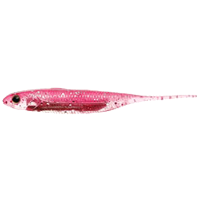 Силиконовая приманка Fish Arrow Flash J 4" SW цв. 101 Pink/Silver