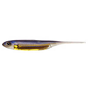 Силиконовая приманка Fish Arrow Flash J 4" SW цв. 106 Maiwashi/Gold