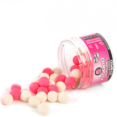 Бойлы Mainline Pop-Up Micro Mini Bright Pink & White Hybrid M21035 (ярко розовый и белый гибрид)