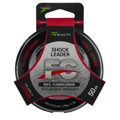 Леска флюорокарбоновая Intech FC Shock Leader 50м 0.141mm 2.9lb