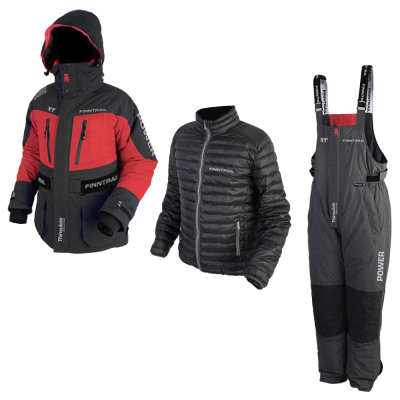 Костюм Finntrail Powerman 3700 Grey/Red (S)