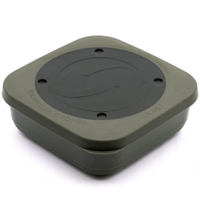 Коробка для наживки Guru Bait Box Solid Lid 2.2 зеленая (GBB002)