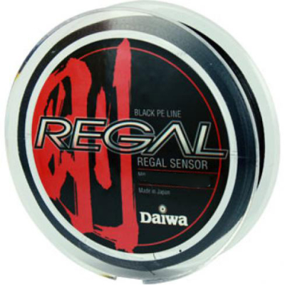 Леска плетеная Daiwa Regal Sensor Black 150м 0.210мм