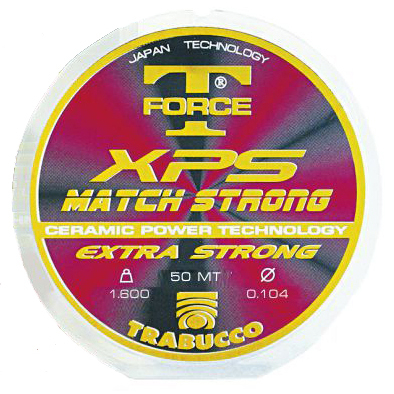 Леска Trabucco T-Force XPS Match Strong, Clear 50m - 0.084mm 1.00kg