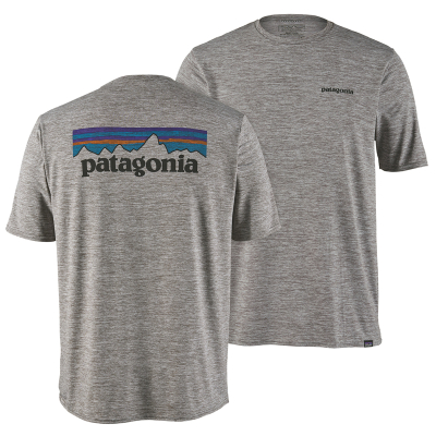 Футболка Patagonia M's L/S Cap Cool Daily Graphic Shirt PLFE, S
