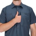 Рубашка Simms Double Haul SS Shirt, Dark Moon, XXL