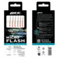 Оснастка сабик BKK Micro Flash NFA-02 (Natural fish skin + Red resin) A-BX-0039