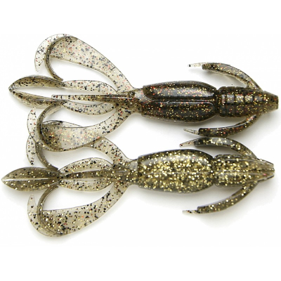 Силиконовая приманка Keitech Crazy Flapper 3.6" - #461 Gold Flash Craw