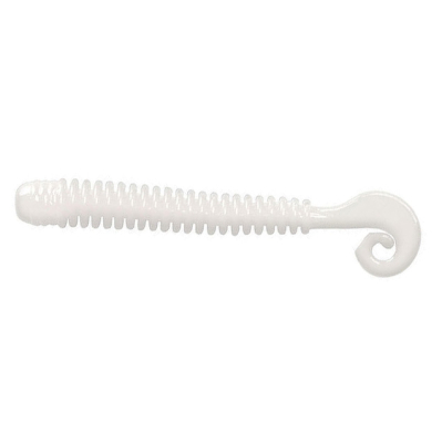 Мягкие приманки LureMax Cheeky Worm 3,5''/8,5см, LSY35-020 Glow White (10 шт.)