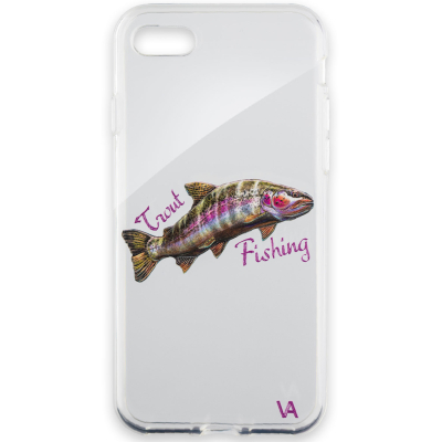 Чехол силиконовый Veduta iPhone 7/8 - Trout Fishing