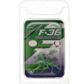 Крючок тройной Flagman Treble hook F36 Luminous Green №6 5шт