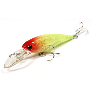 Воблер Lucky Craft Bevy Shad 60F_5324 Crawn Lime 201*