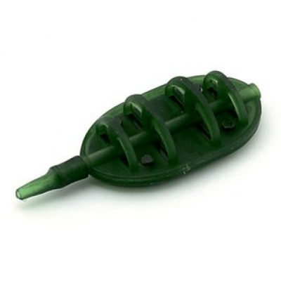 Кормушка Nautilus InLine Method Feeder Flat Green 30гр*