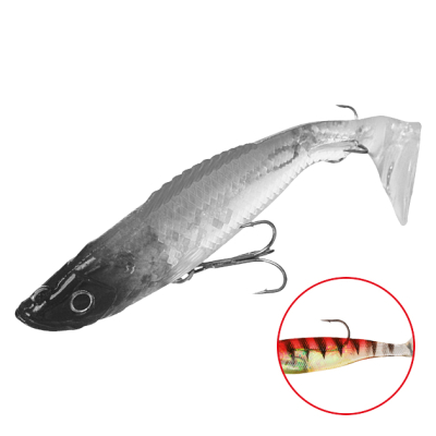 Силиконовая приманка оснащенная Mikado Crystal Fish WXH-59-10см цв. 16 (1уп.-2шт.)