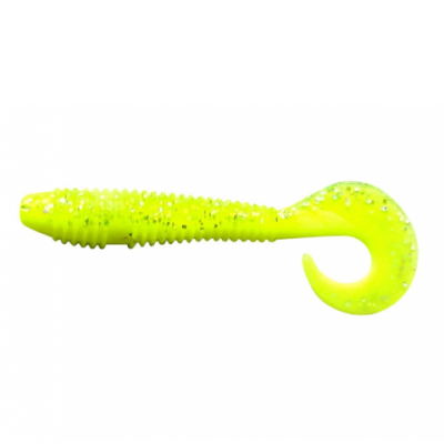 Твистер Mottomo Flasher 7,5см Chartreuse Shadow 5шт.