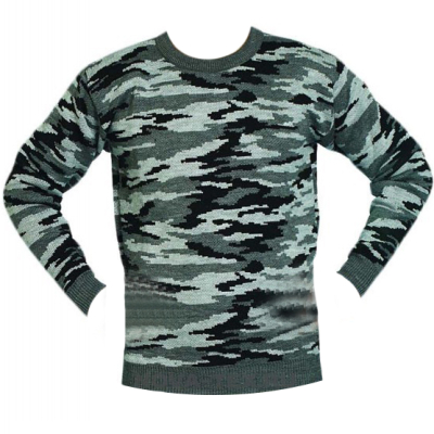 Свитер NovaTex (КМФ серый), р-р 46