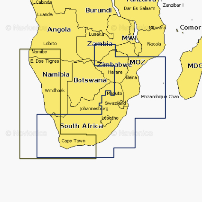 Карта Navionics South East Africa 6G037S2