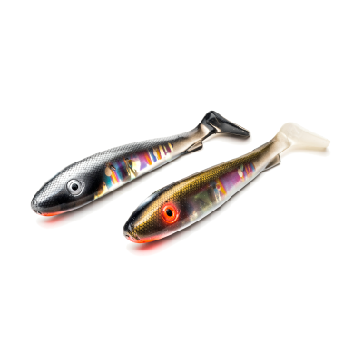 Силиконовая приманка Svartzonker Flash Series McRubber Jr 17cm 47гр 2шт Baltic Herring & Golden Bream