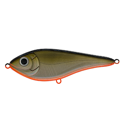 Воблер Джеркбейт Strike Pro Buster Swim 130мм 65гр цвет: 612T Natural Shad S