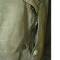 Куртка Graff из трикотажа с капюшоном(Роlaron-X400) оливк. 537-P/XXL