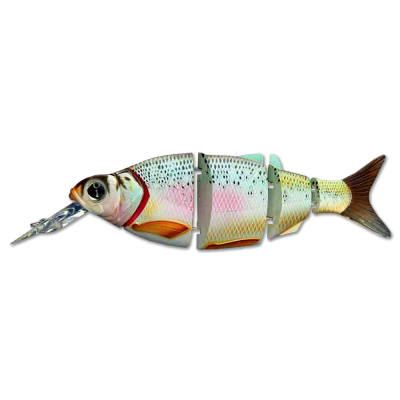 Воблер Izumi Shad Alive 5 section white fish 145 DD Suspending цв. 2